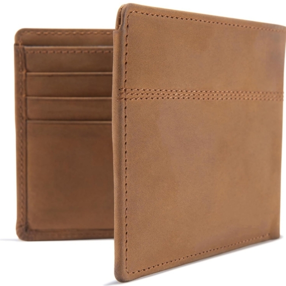 Carhartt Men's Casual Saddle Leather Walletu - Picture 4 of 11